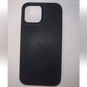 plain black iphone case